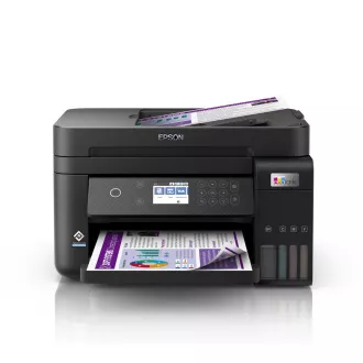 EPSON tlačiareň ink EcoTank L6270, 3v1, A4, 1200x4800dpi, 33ppm, USB, Wi-Fi, LAN, Záruka 5 rokov po registrácii zdarma