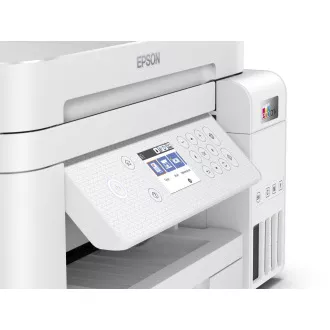 EPSON tlačiareň ink EcoTank L6276, 3v1, A4, 1200x4800dpi, 33ppm, USB, Wi-Fi, LAN, biela, Záruka 5 rokov po registrácii zdarma