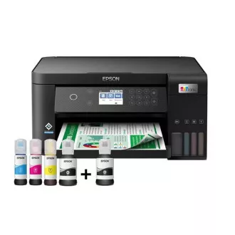 EPSON tlačiareň ink EcoTank L6260, 3v1, A4, 1200x4800, 33ppm, USB, Wi-Fi, LAN, Záruka 5 rokov po registrácii zdarma