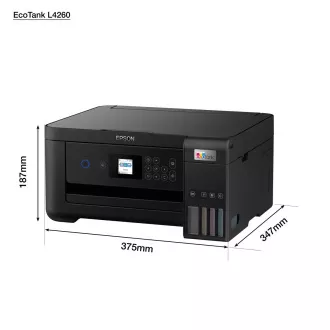 EPSON tlačiareň ink EcoTank L4260, 3v1, A4, 1440x5760dpi, 33ppm, USB, Wi-Fi, Záruka 5 rokov po registrácii zdarma