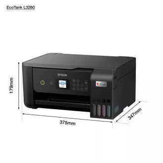 EPSON tlačiareň ink EcoTank L3260, 3v1, A4, 1440x5760dpi, 33ppm, USB, Wi-Fi