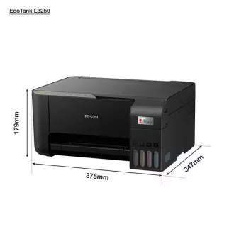 EPSON tlačiareň ink EcoTank L3250, 3v1, A4, 1440x5760dpi, 33ppm, USB, Wi-Fi