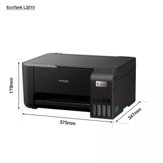 EPSON tlačiareň ink EcoTank L3210, 3v1, A4, 1440x5760dpi, 33ppm, USB