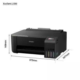 EPSON tlačiareň ink EcoTank L1250, A4, 1440x5760dpi, 33ppm, USB, Wi-Fi