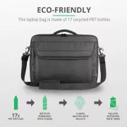 TRUST Taška na notebook 15.6" Atlanta Carry Bag ECO