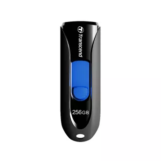 TRANSCEND USB Flash Disk 512GB JetFlash®790, USB 3.1 (R:100/W:40 MB/s) čierna/modrá