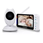 EVOLVEO Baby Monitor N4, HD LCD displej, IR prísvit, uspávací režim - Rozbalené