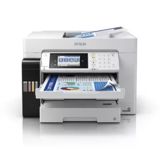 EPSON tlačiareň ink EcoTank L15180, 4in1, 4800x1200dpi, A3, USB, 25PPM, 4ink, Záruka 5 rokov po registrácii zdarma EPSON tlačiareň ink EcoTank L15180, 4in1, 4800x1200dpi, A3, USB, 25PPM, 4ink, Záruka 5 rokov po registrácii zdarma
