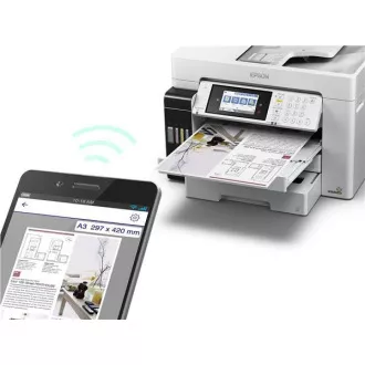 EPSON tlačiareň ink EcoTank L15180, 4in1, 4800x1200dpi, A3, USB, 25PPM, 4ink, Záruka 5 rokov po registrácii zdarma EPSON tlačiareň ink EcoTank L15180, 4in1, 4800x1200dpi, A3, USB, 25PPM, 4ink, Záruka 5 rokov po registrácii zdarma
