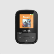 SanDisk Clip Sport Plus MP3 Player 32GB, Black - Rozbalené