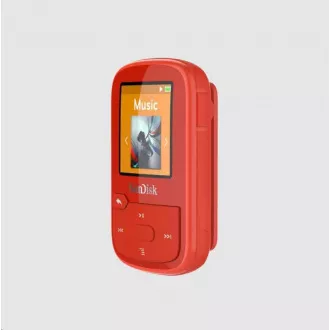 SanDisk Clip Sport Plus MP3 Player 32GB, Red