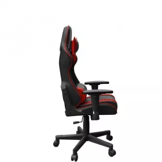 GEMBIRD Gaming chair / herné kreslo SCORPION 03, čierna/červená, koža