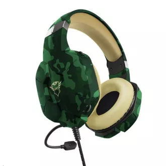 TRUST slúchadlá GXT 323C Carus Gaming Headset, jungle camo TRUST slúchadlá GXT 323C Carus Gaming Headset, jungle camo