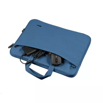 TRUST Puzdro na notebook 16" Bologna Slim Laptop Bag Eco, modrá