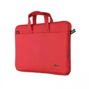 TRUST Puzdro na notebook 16" Bologna Slim Laptop Bag Eco, červená