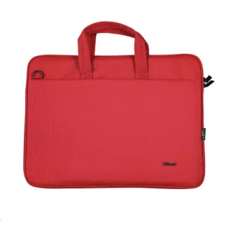 TRUST Puzdro na notebook 16" Bologna Slim Laptop Bag Eco, červená