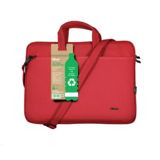 TRUST Puzdro na notebook 16" Bologna Slim Laptop Bag Eco, červená