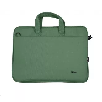 TRUST Puzdro na notebook 16" Bologna Slim Laptop Bag Eco, zelená