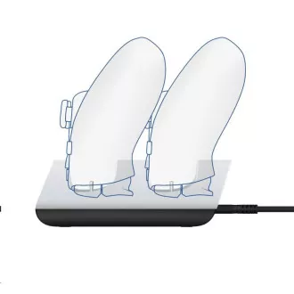 TRUST nabíjacej stanice GXT 254 Duo Charging Dock for PS5