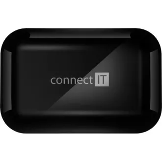CONNECT IT slúchadlá do uší s mikrofónom True Wireless SonicBass, čierna CONNECT IT slúchadlá do uší s mikrofónom True Wireless SonicBass, čierna