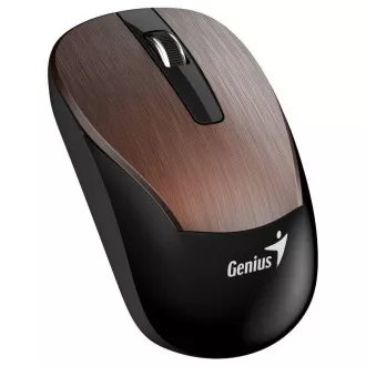 GENIUS myš ECO-8015/ 1600 dpi/ dobíjacia/ bezdrôtová/ kávová