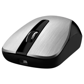 GENIUS myš ECO-8015/ 1600 dpi/ dobíjacia/ bezdrôtová/ strieborná