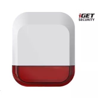 iGET SECURITY EP11 - Bezdrôtová vonkajšia siréna pre alarm iGET SECURITY M5 iGET SECURITY EP11 - Bezdrôtová vonkajšia siréna pre alarm iGET SECURITY M5