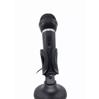 GEMBIRD mikrofón na stôl MIC-D-04, HQ, čierna