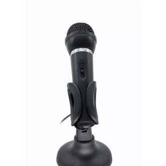 GEMBIRD mikrofón na stôl MIC-D-04, HQ, čierna GEMBIRD mikrofón na stôl MIC-D-04, HQ, čierna