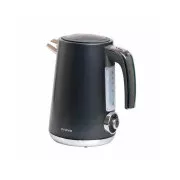 ORAVA Delux-1 rýchlovarná kanvica, 2200 W, 1.7 l, regulácia teploty, automatické vypnutie, nerez čierna