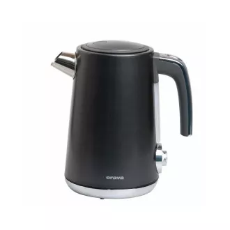 ORAVA Delux-1 rýchlovarná kanvica, 2200 W, 1.7 l, regulácia teploty, automatické vypnutie, nerez čierna