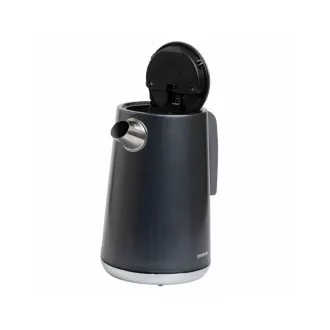 ORAVA Delux-1 rýchlovarná kanvica, 2200 W, 1.7 l, regulácia teploty, automatické vypnutie, nerez čierna