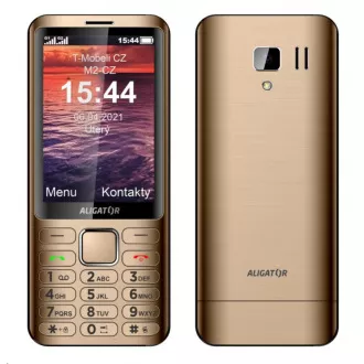 Aligator D950 Dual SIM, zlatá