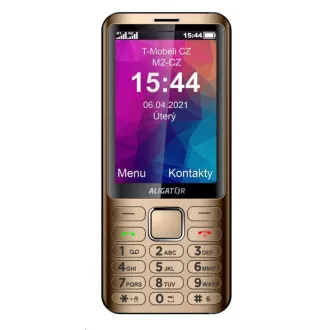 Aligator D950 Dual SIM, zlatá