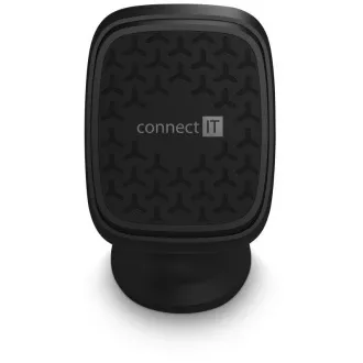 CONNECT IT univerzálny magnetický držiak do auta InCarz 4Ultra, 4 magnety, čierna