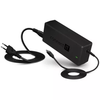 CONNECT IT univerzálny notebookový adaptér MacPower, USB-C, PD 65 W