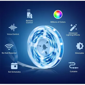 TP-Link Tapo L900-5 šikovný WiFi LED pásik (farebný, 2, 4GHz, 5m)