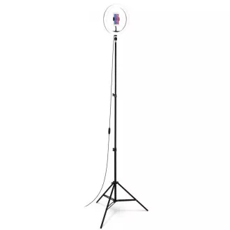 CONNECT IT Selfie12Ring kruhové 12" LED svetlo + statív 2, 1 m