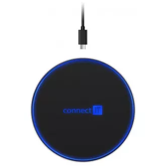 CONNECT IT bezdrôtová nabíjačka WiFast, 10 W, čierna CONNECT IT bezdrôtová nabíjačka WiFast, 10 W, čierna