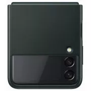 Samsung kožený zadný kryt EF-VF711LGEGW pre Galaxy Z Flip3, zelená