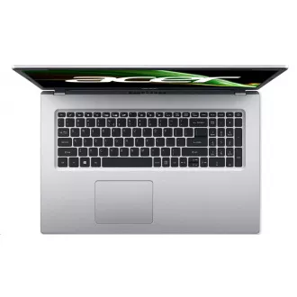 ACER NTB Aspire 3 (A317-53-399W) - i3-1115G4, 17.3" HD LCD, 8GB, 256GB SSD, UHD Graphics, W11H, Strieborná