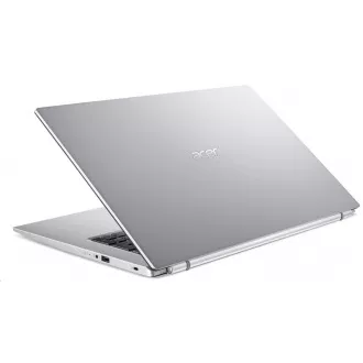 ACER NTB Aspire 3 (A317-53-399W) - i3-1115G4, 17.3" HD LCD, 8GB, 256GB SSD, UHD Graphics, W11H, Strieborná