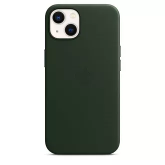 APPLE iPhone 13 Leather Case with MagSafe - Sequoia Green APPLE iPhone 13 Leather Case with MagSafe - Sequoia Green