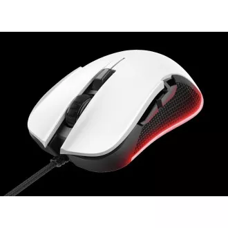 TRUST myš GXT 922 YBAR Gaming Mouse, optická, USB, biela