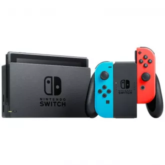 Nintendo Switch (OLED model) neon red&blue set Nintendo Switch (OLED model) neon red&blue set