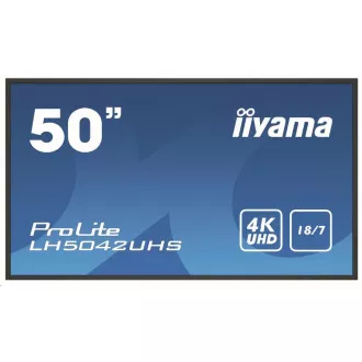 iiyama ProLite LH5042UHS-B3, Android, 4K, black
