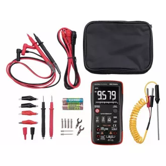 Extol Premium 8831251 multimeter digitálny, inverzný displej, True RMS, automatická voľba rozsahov Extol Premium 8831251 multimeter digitálny, inverzný displej, True RMS, automatická voľba rozsahov
