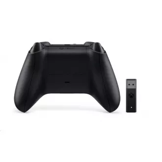 Xbox Wireless Controller čierny + Xbox Adaptér pre Windows 10