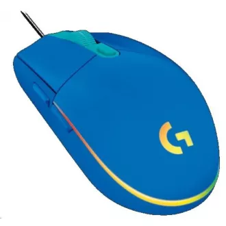 Logitech herná myš Gaming Mouse G203 LIGHTSYNC 2nd Gen, EMEA, USB, blue Logitech herná myš Gaming Mouse G203 LIGHTSYNC 2nd Gen, EMEA, USB, blue