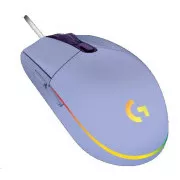 Logitech herná myš Gaming Mouse G203 LIGHTSYNC 2nd Gen, EMEA, USB, lilac